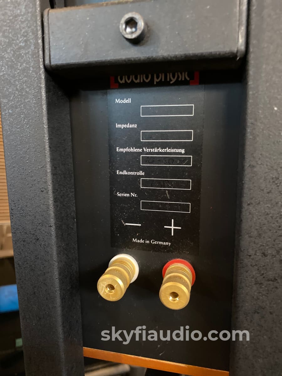 Audio Physic Step Minimonitor Speakers - With Dedicated Stands