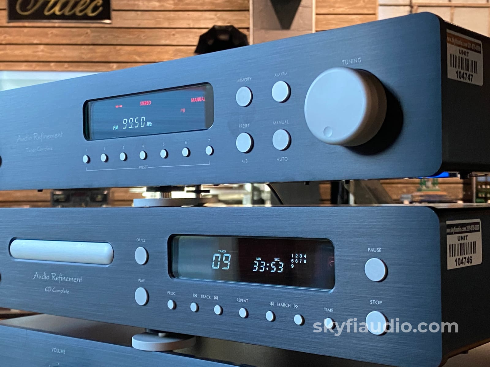 Audio Refinement Complete 3 Piece Set Integrated Cd And Tuner (Yba) Amplifier