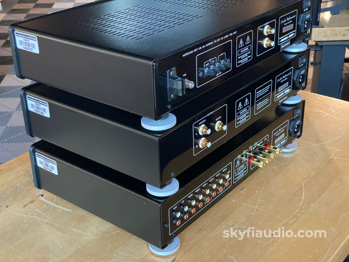 Audio Refinement Complete 3 Piece Set Integrated Cd And Tuner (Yba) Amplifier
