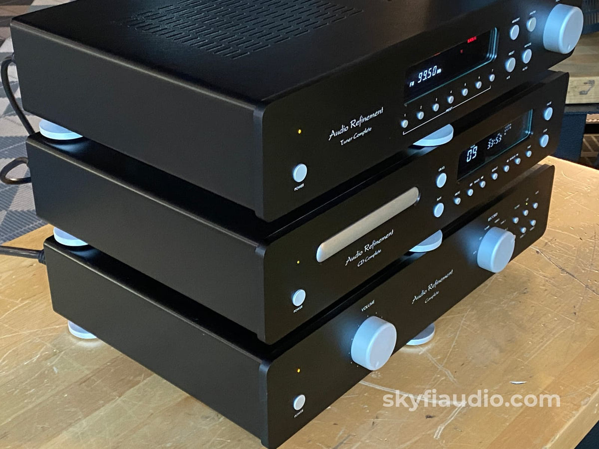 Audio Refinement Complete 3 Piece Set Integrated Cd And Tuner (Yba) Amplifier