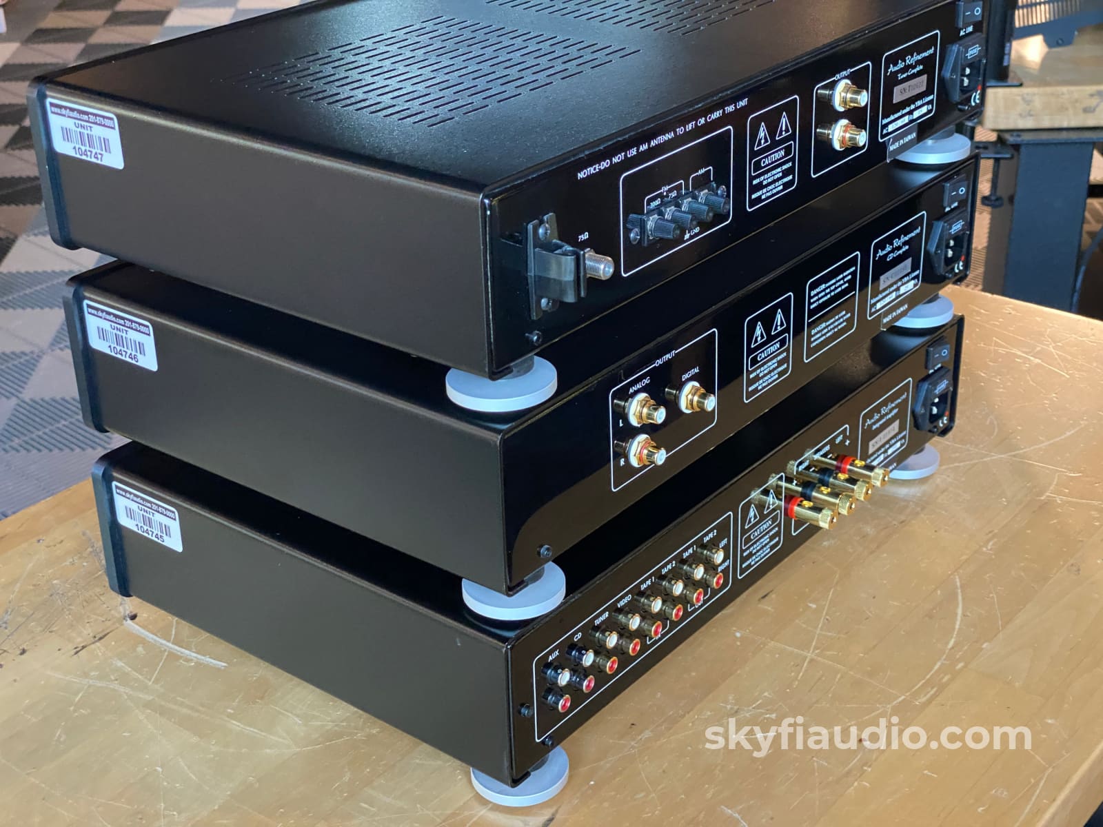 Audio Refinement Complete 3 Piece Set Integrated Cd And Tuner (Yba) Amplifier