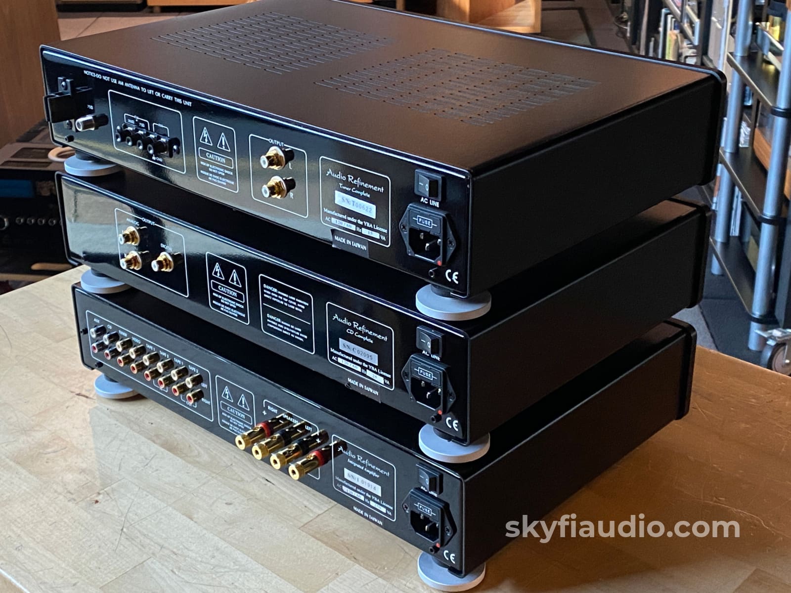 Audio Refinement Complete 3 Piece Set Integrated Cd And Tuner (Yba) Amplifier