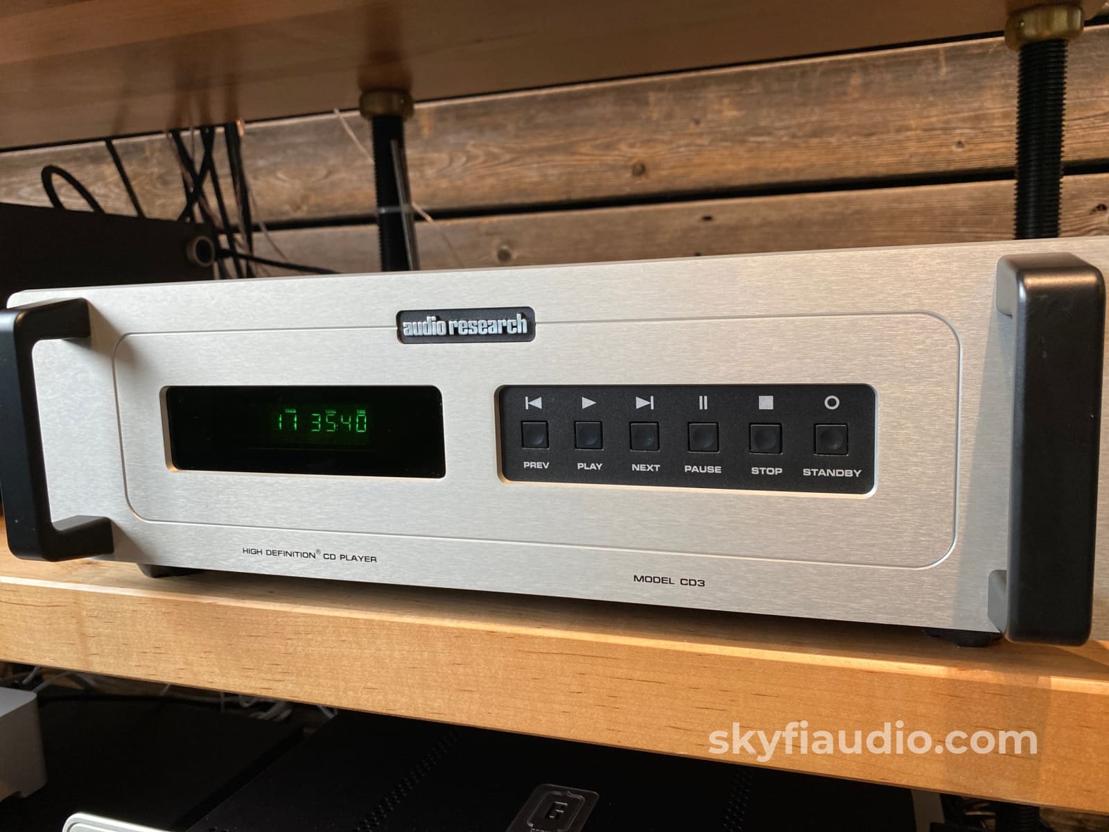 Audio Research Cd3 Mkii Cd Player - With Remote Manual And Box + Digital