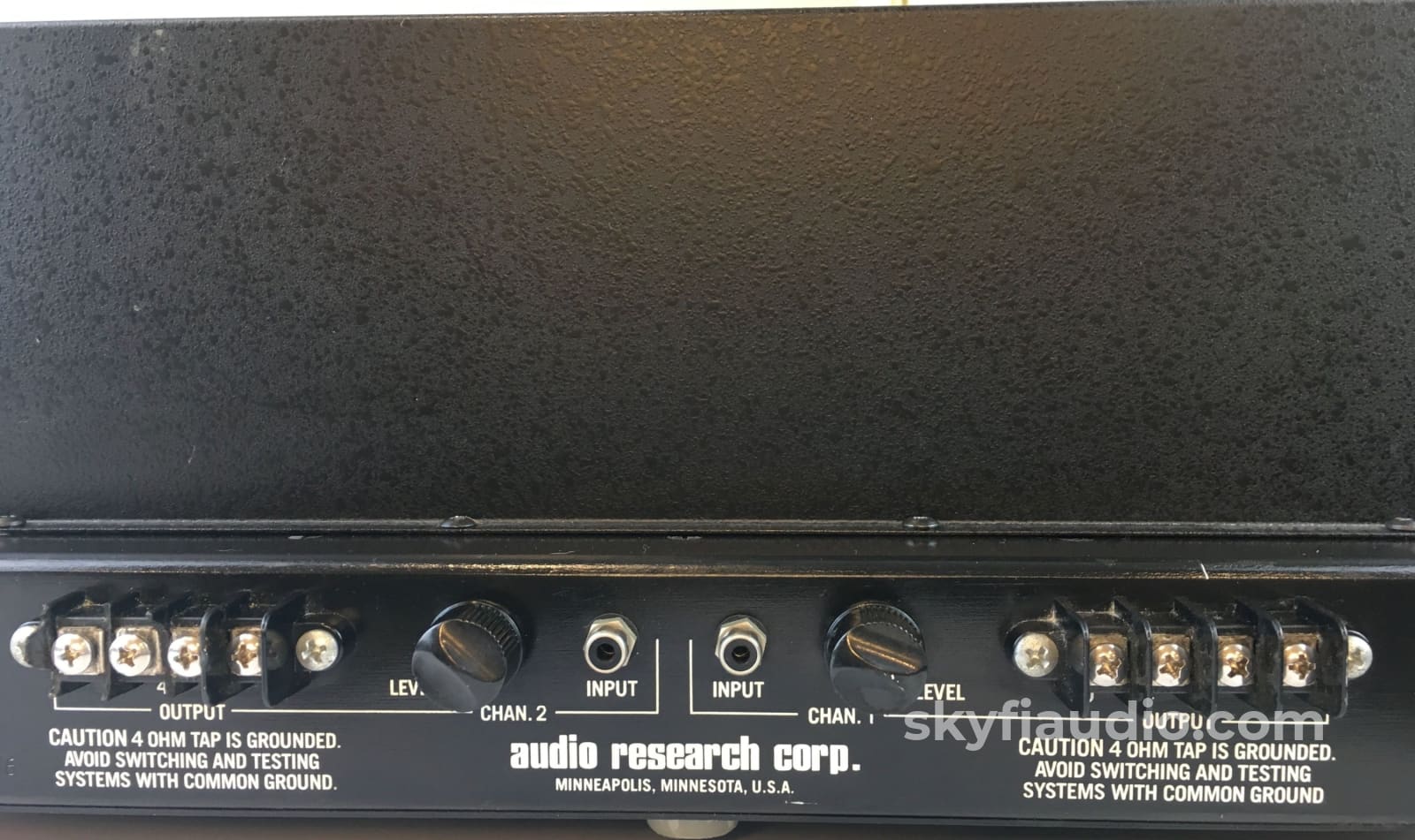 Audio Research D-115 Classic Tube Amplifier - Silver Or Black Faceplate Choice