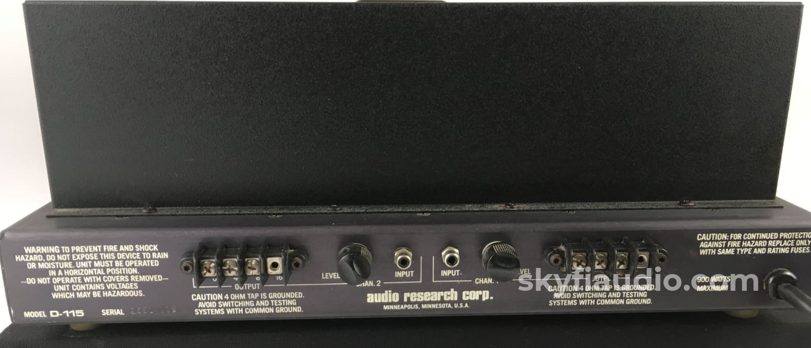 Audio Research D-115 Tube Amplifier