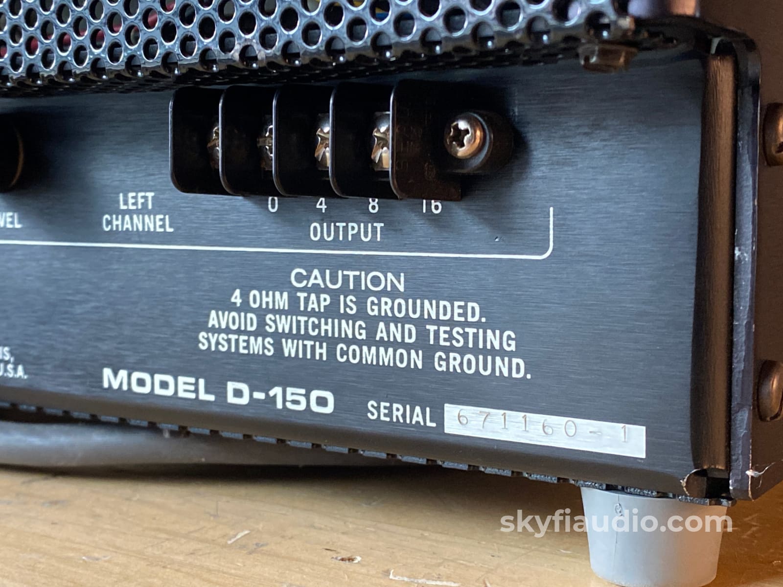 Audio Research D-150 Vintage Tube Amplifier- Uber Rare - Serviced Amplifier