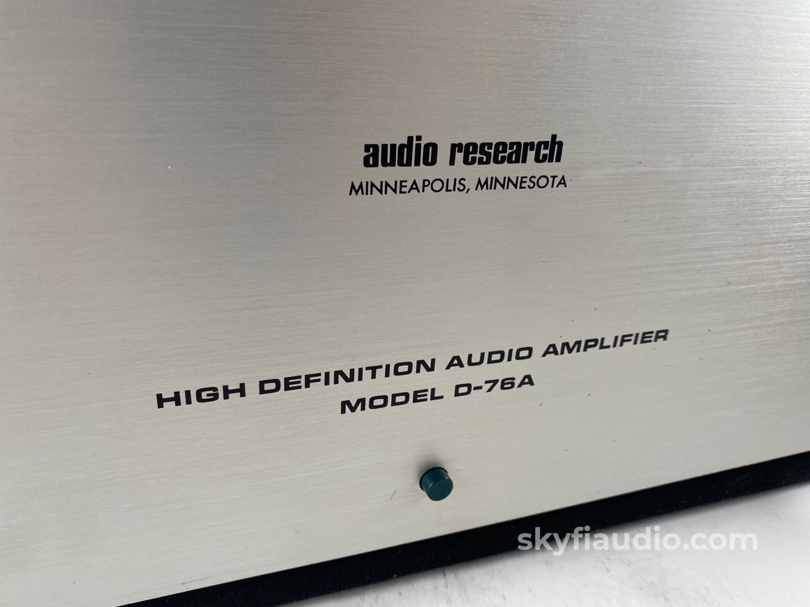 Audio Research D-76A Vintage All-Tube Amplifier Survivor Condition