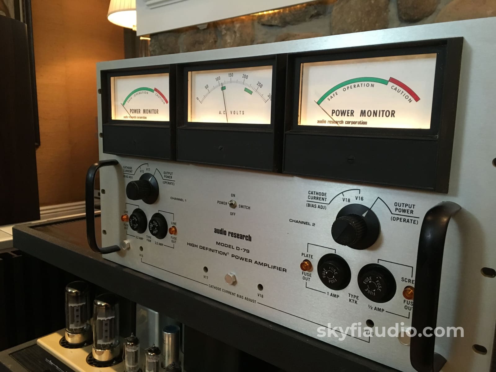 AUDIO DiO 2448 REV-A レトロ Audio Research D-79 Tube Amplifier