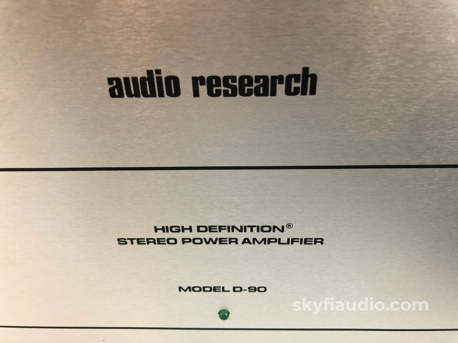 Audio Research D-90 Vintage Stereo Tube Amplifier - Made In The Usa 80 Glorious Watts