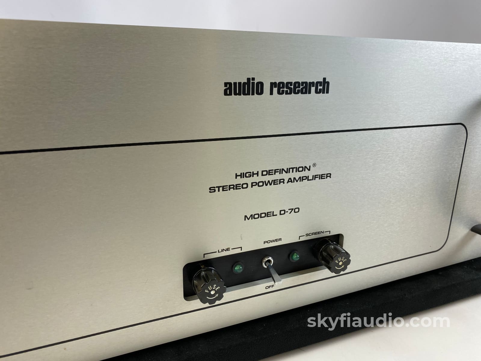 Audio Research D70 Mkii Tube Amplifier - Complete Set