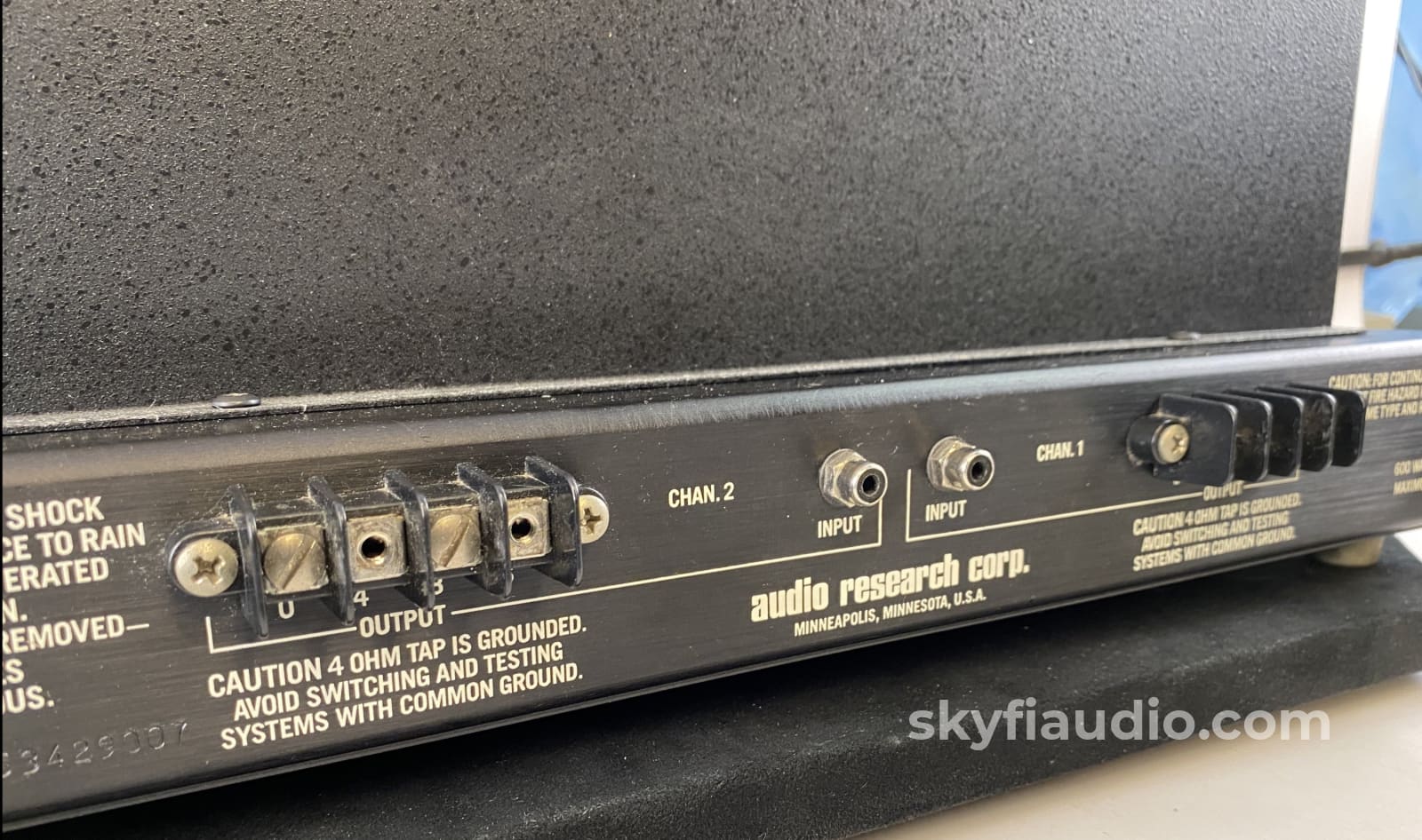 Audio Research D70 Mkii Tube Amplifier - Complete Set