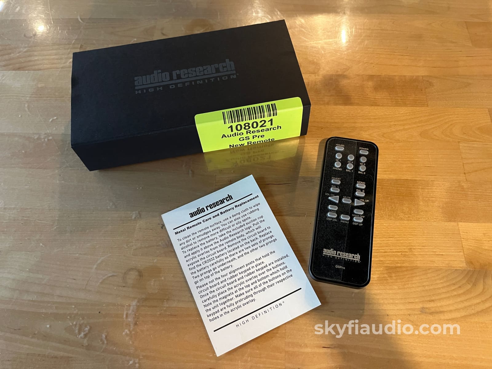 Audio Research GSPre Tube Preamplfifier - W/ Brand New Remote Control - Preamplifier