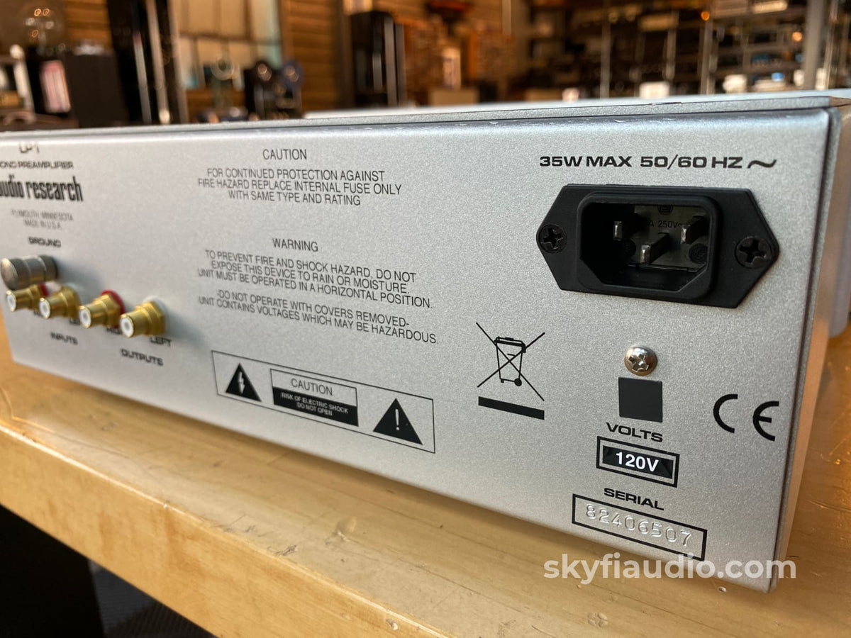 Audio Research Lp1 Phono Preamp Preamplifier