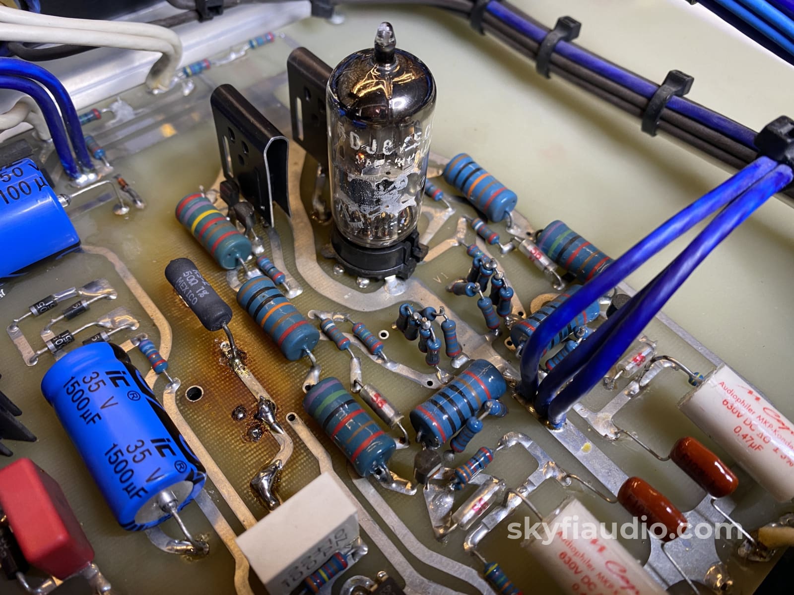 Audio Research Ls1 Line Stage Hybrid Tube Amplifier - Complete With Box And Serviced Preamplifier