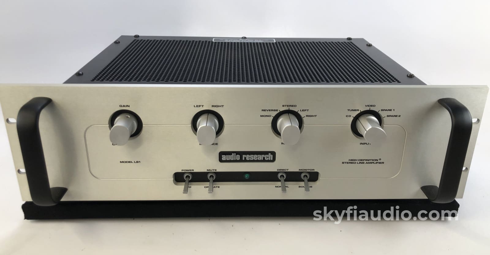 Audio Research Ls1 Line Stage Hybrid Tube Amplifier In Box And Complete Preamplifier