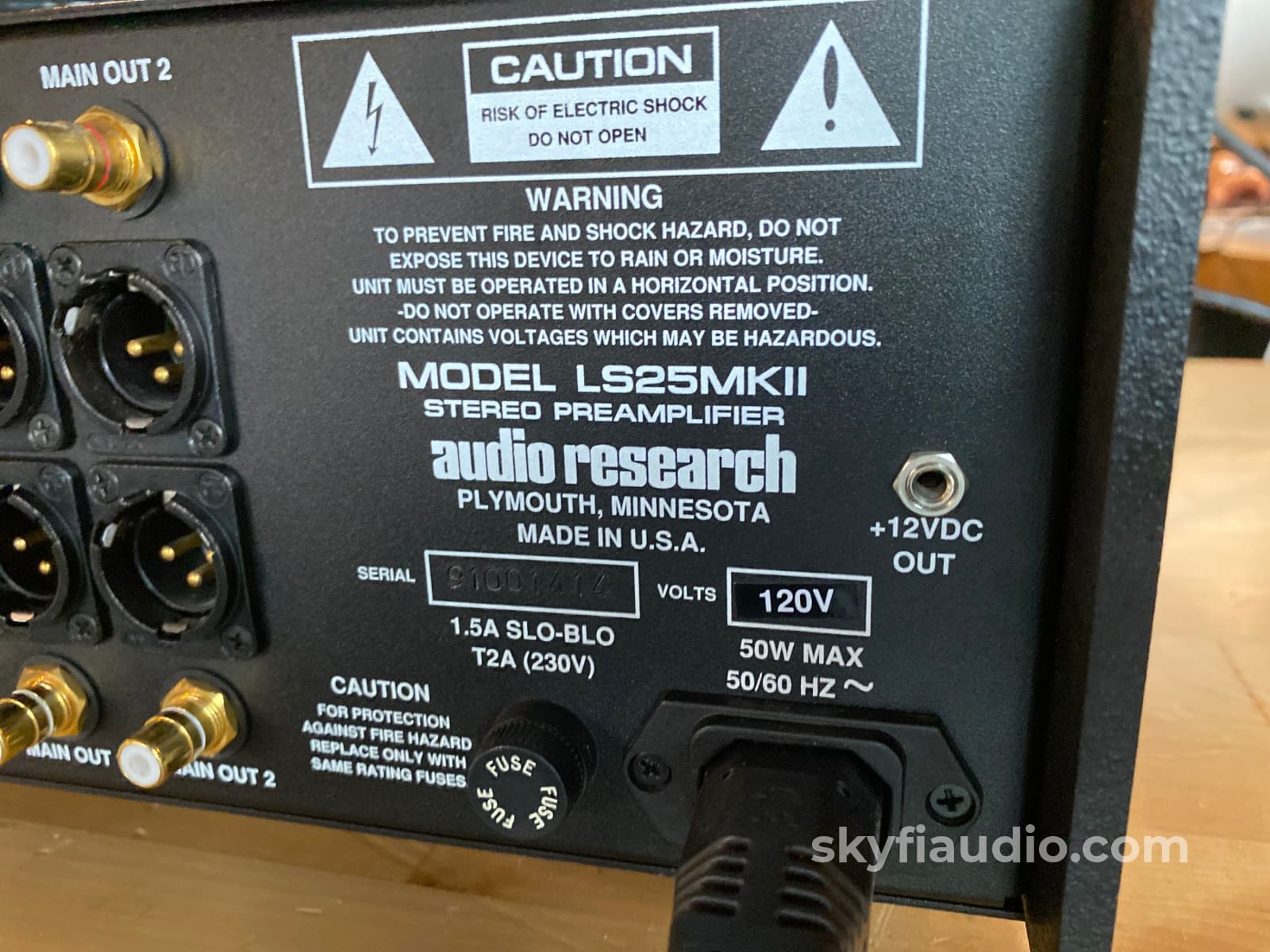 Audio Research Ls25 Mkii Tube Preamplifier With Remote