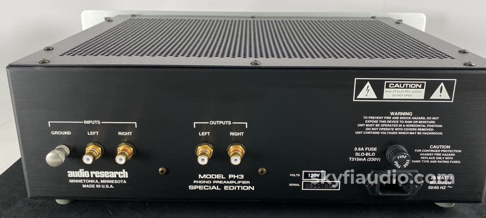 Audio Research Ph-3Se Special Edition Tube Phono Preamp Complete Kit Preamplifier