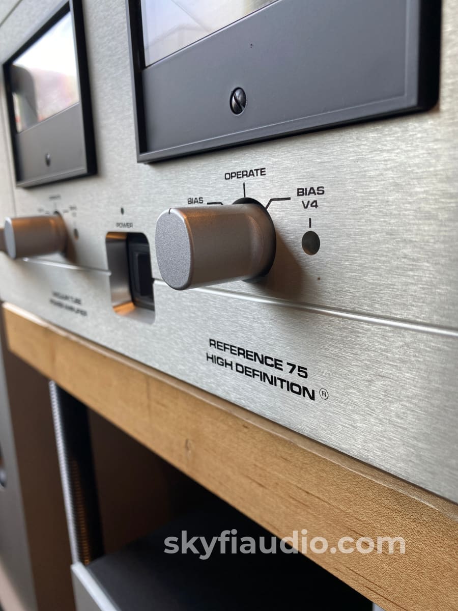 Audio Research Reference 75 Se Stereo Tube Amplifier - Complete Set