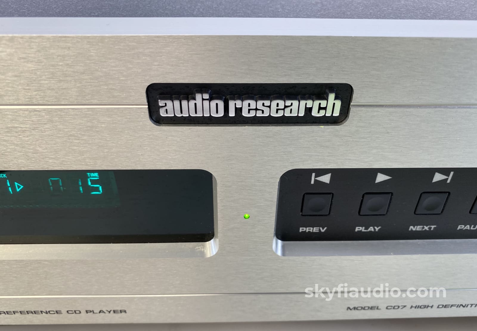 Audio Research Reference Cd7 Vacuum Tube Cd Player! + Digital