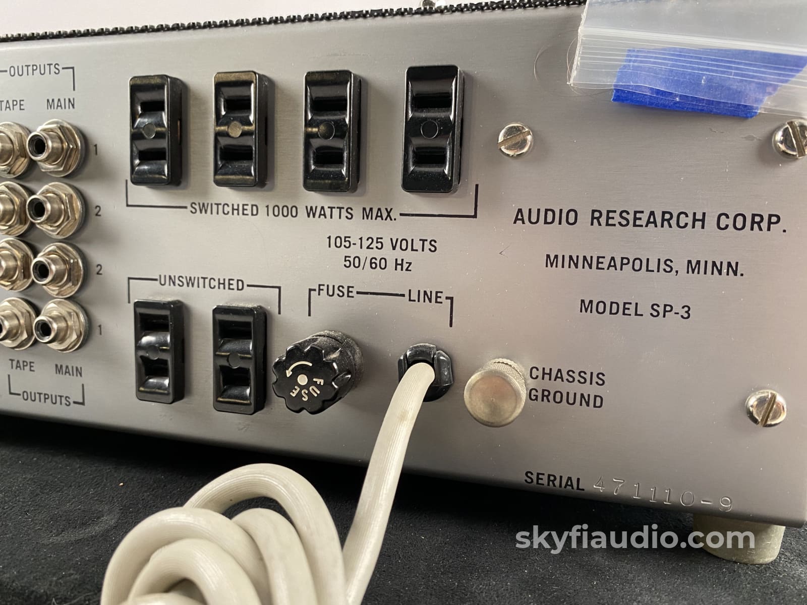 Audio Research Sp-3 - Vintage All Tube Amplifier Complete Collector Grade Restoration W/ Amperex