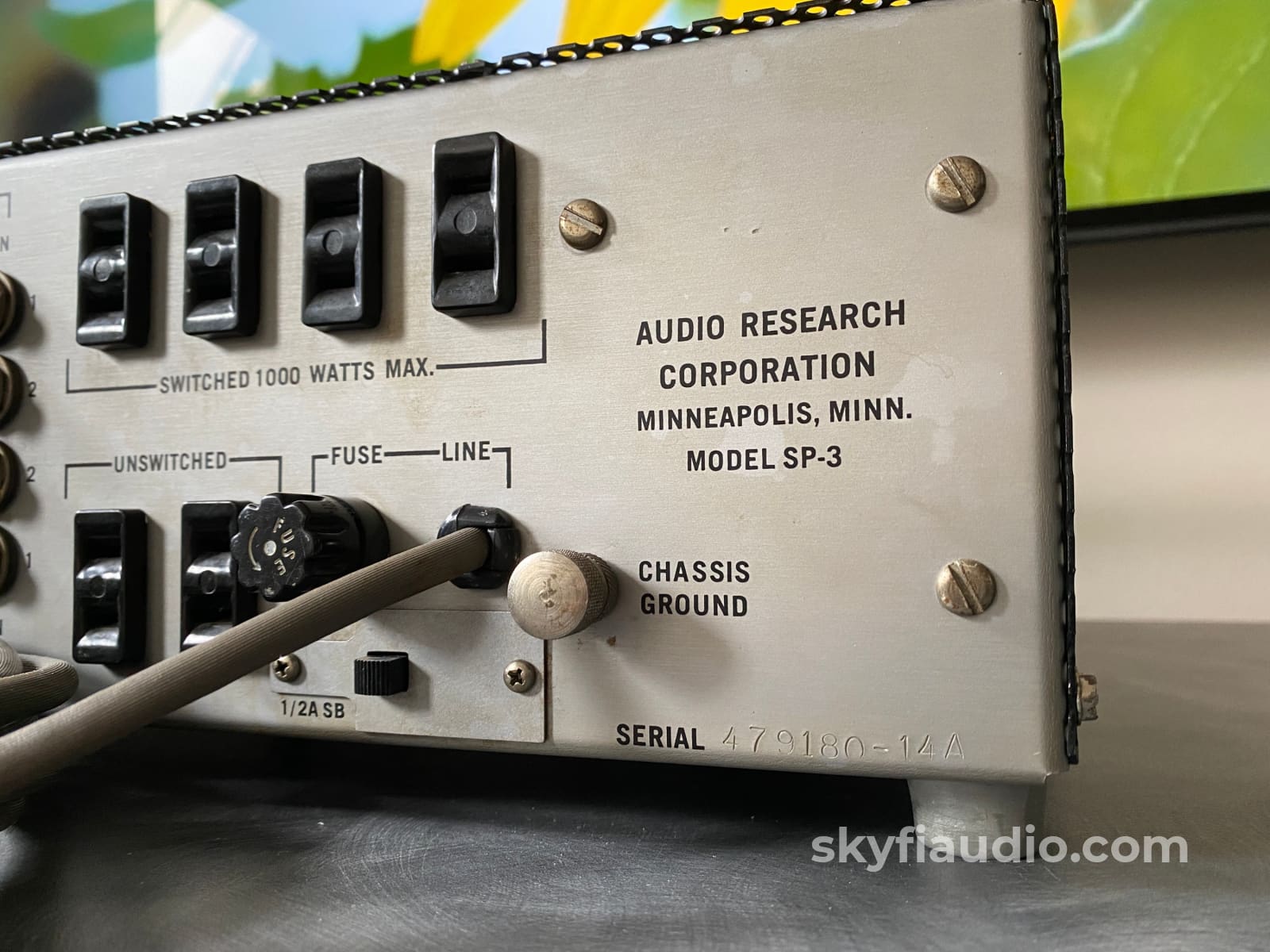 Audio Research Sp-3 Vintage All Tube Preamplifier - Complete Collector Grade Restoration
