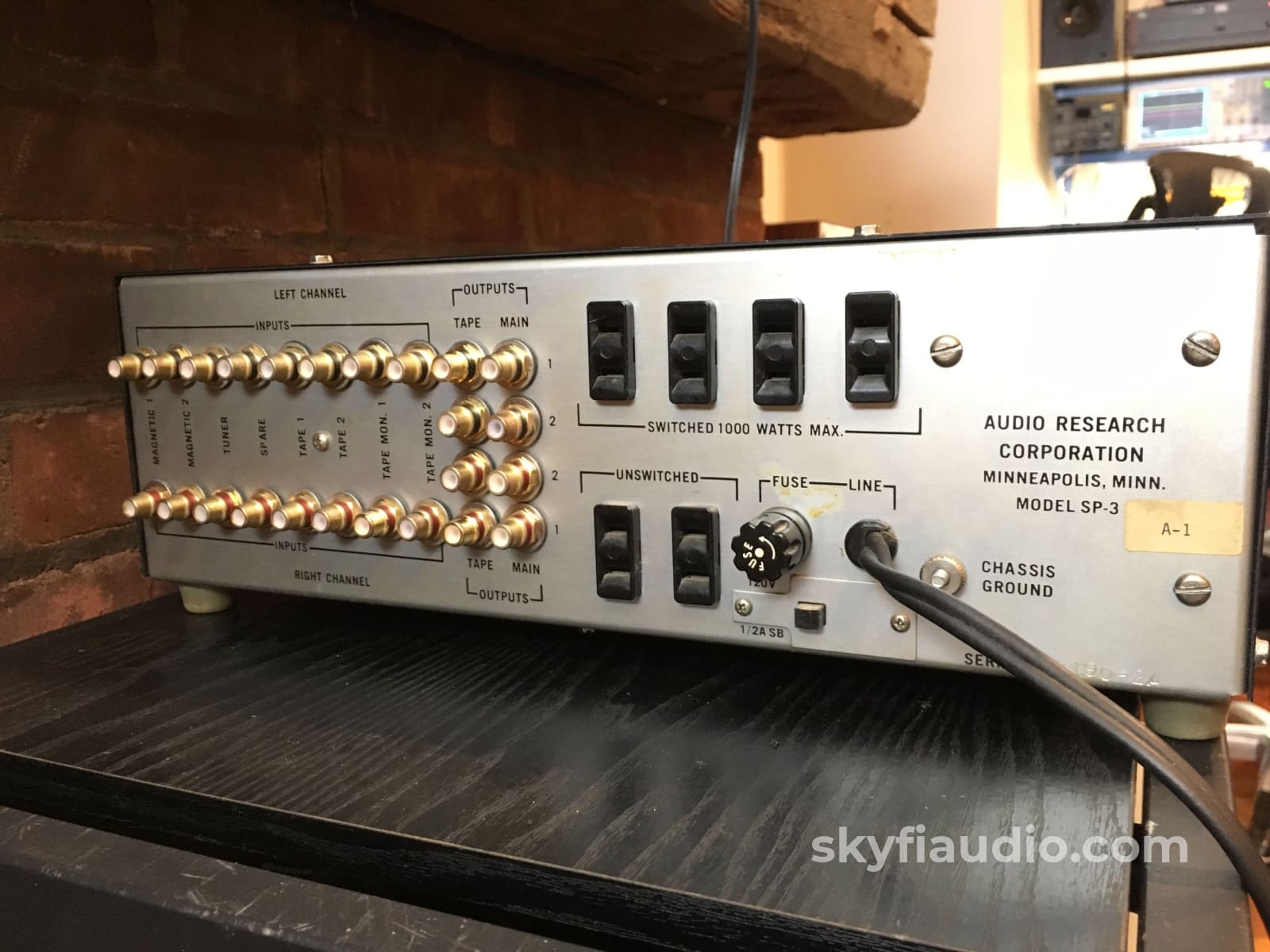 Audio Research Sp-3A-1 Tube Preamp - Factory Restored Preamplifier