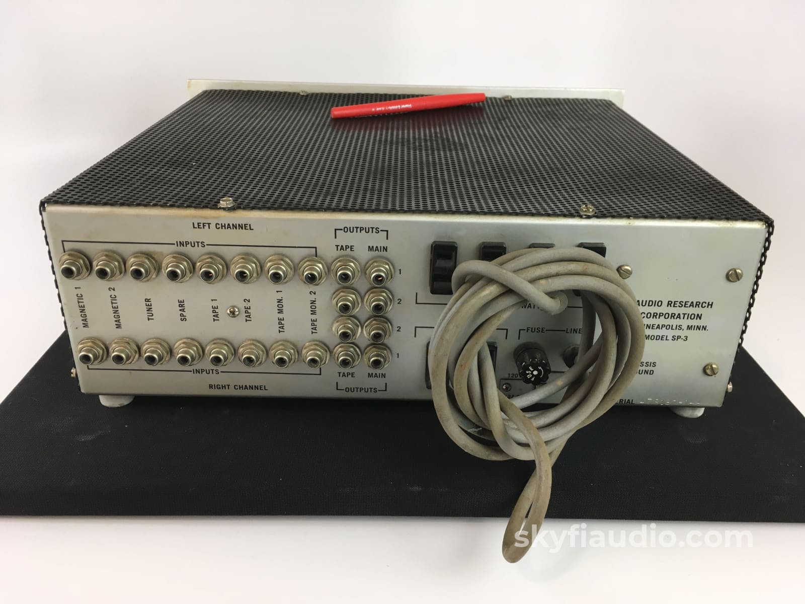 Audio Research Sp-3A-1 Tube Preamplifier - Restored