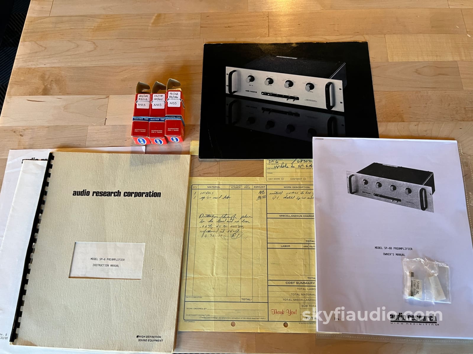 Audio Research SP-6B Vintage Tube Preamp w/ Original Box - Serviced Preamplifier