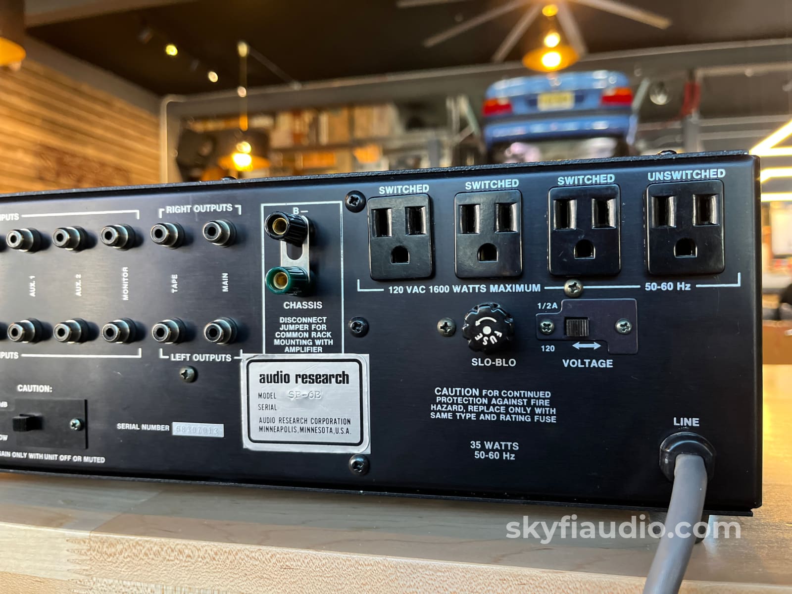 Audio Research SP-6B Vintage Tube Preamp w/ Original Box - Serviced Preamplifier