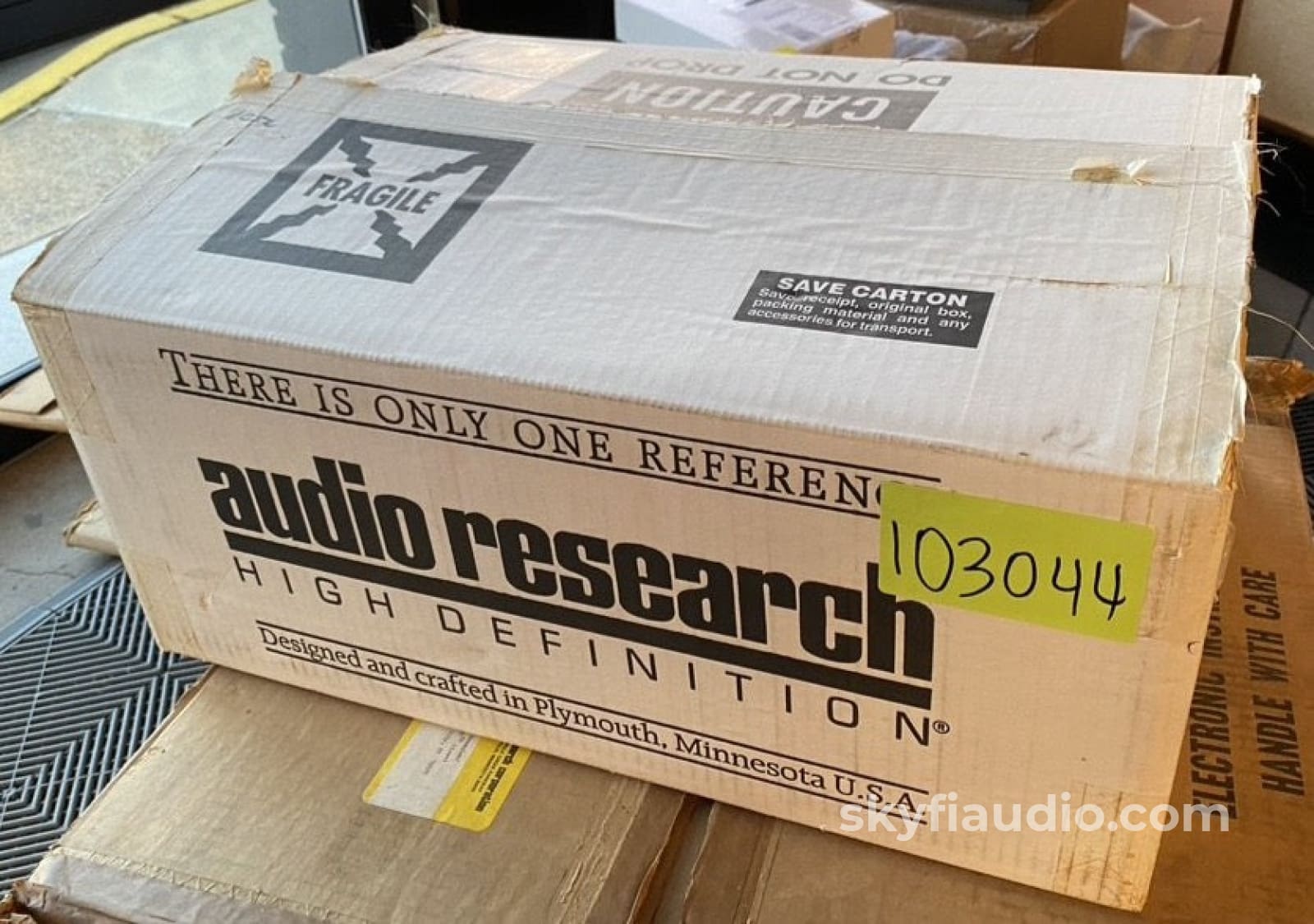Audio Research Sp-8 All Tube Analog Preamp With Phono Stage Preamplifier