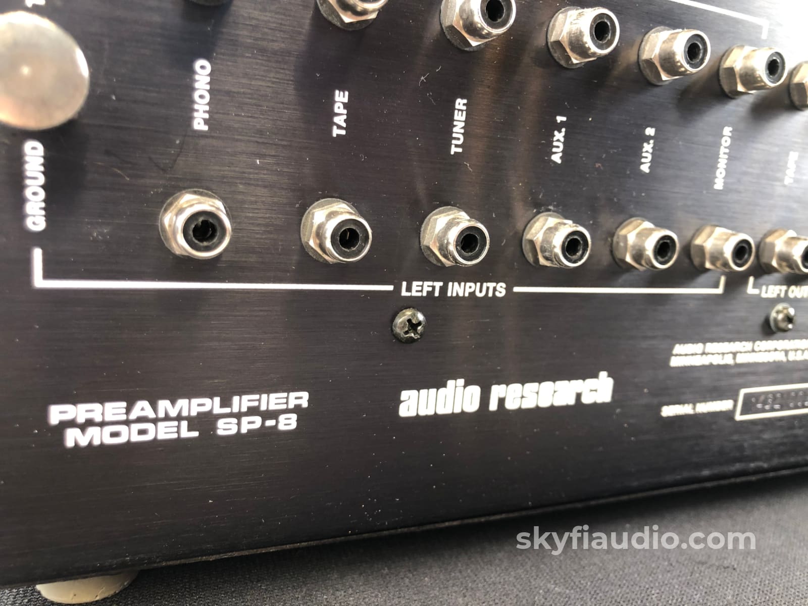 Audio Research Sp-8 All Tube Preamp With Phono Input - Fully Tested Preamplifier