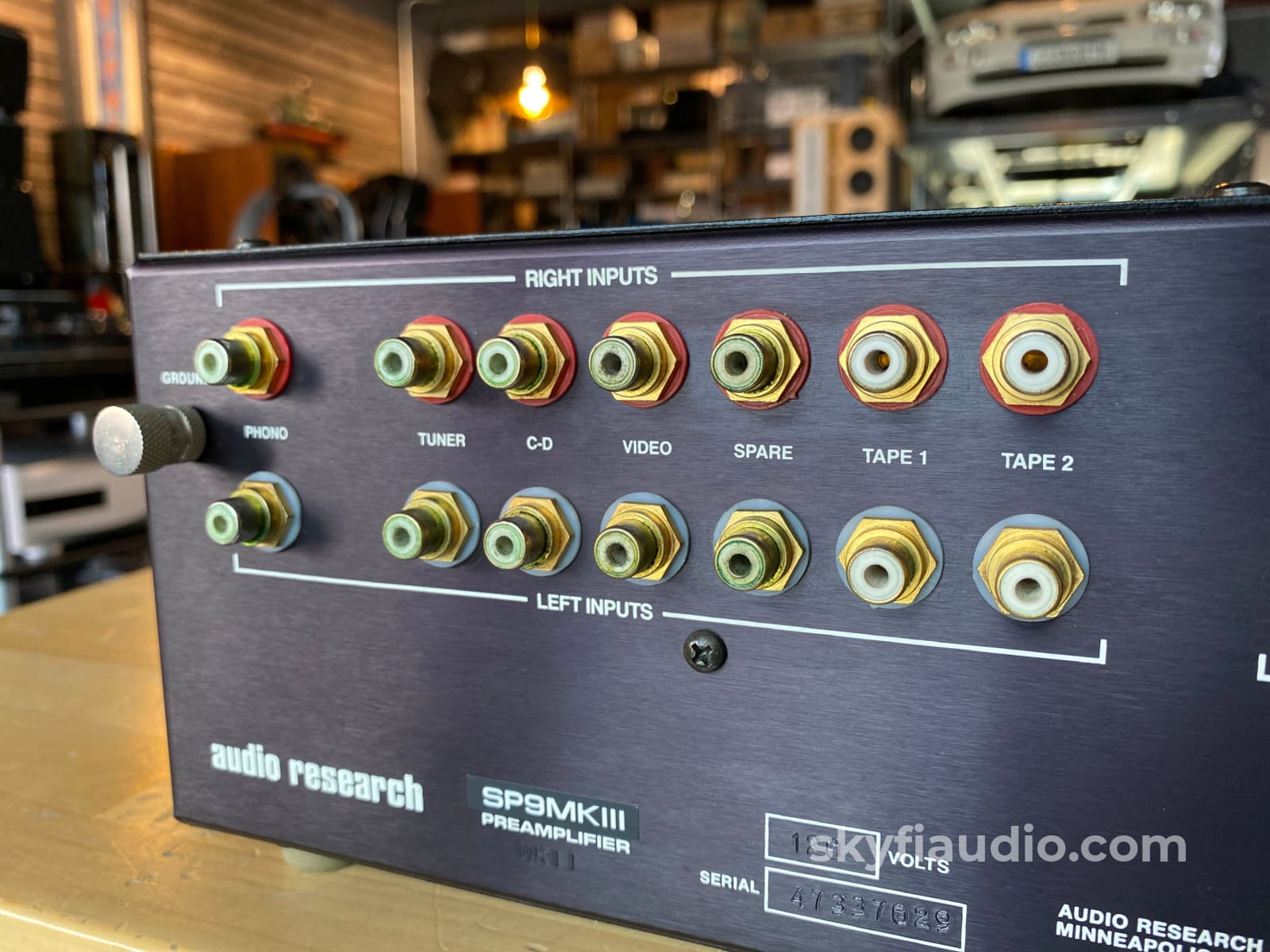 Audio Research Sp9 Mkiii Tube Preamp With Phono Preamplifier