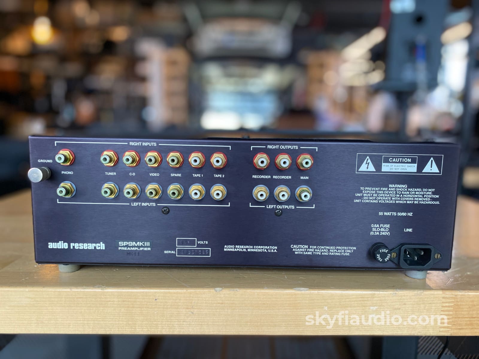 Audio Research Sp9 Mkiii Tube Preamp With Phono Preamplifier