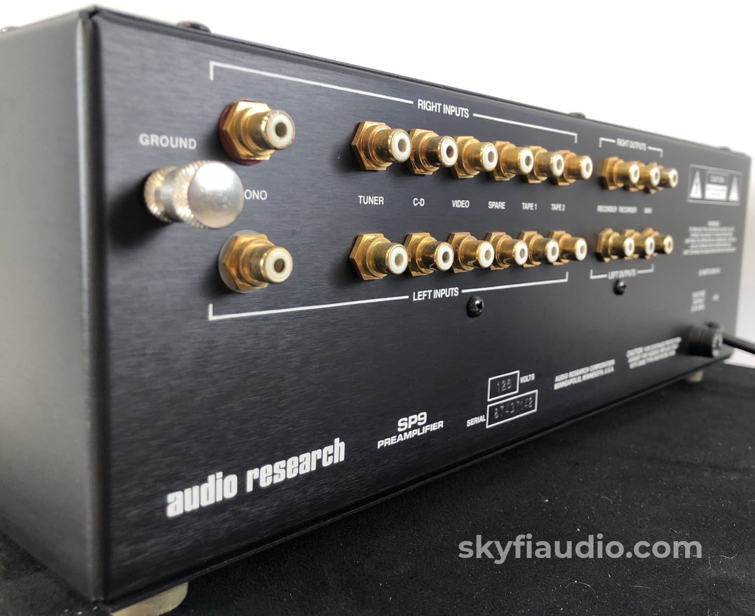 Audio Research Sp9 Tube / Solid State Hybrid Preamp With Phono Input Preamplifier
