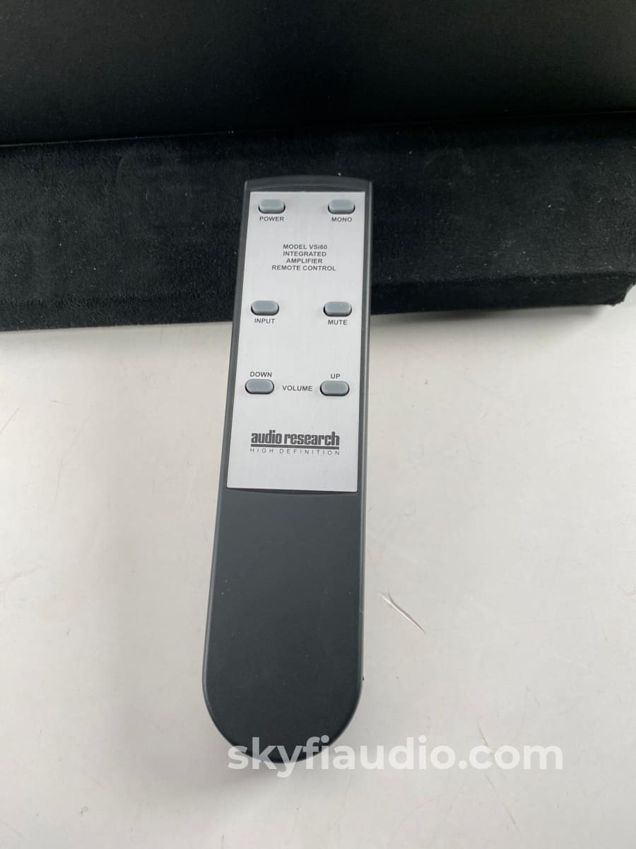 Audio Research Vsi60 Integrated Tube Amplifier