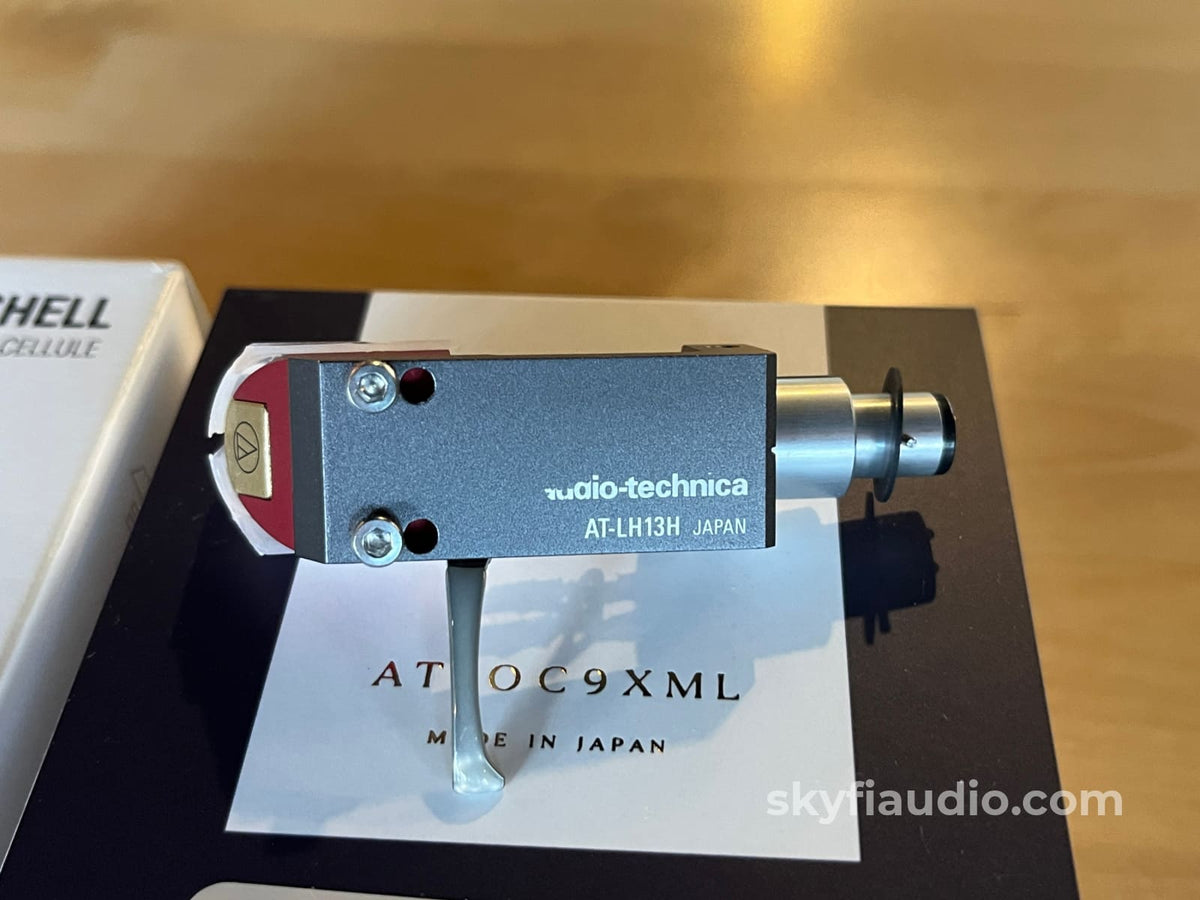 Audio Technica AT-OC9XML MC Cartridge W/ AT-LH13H Head Shell - For Technics Tables - Phono Cartridge