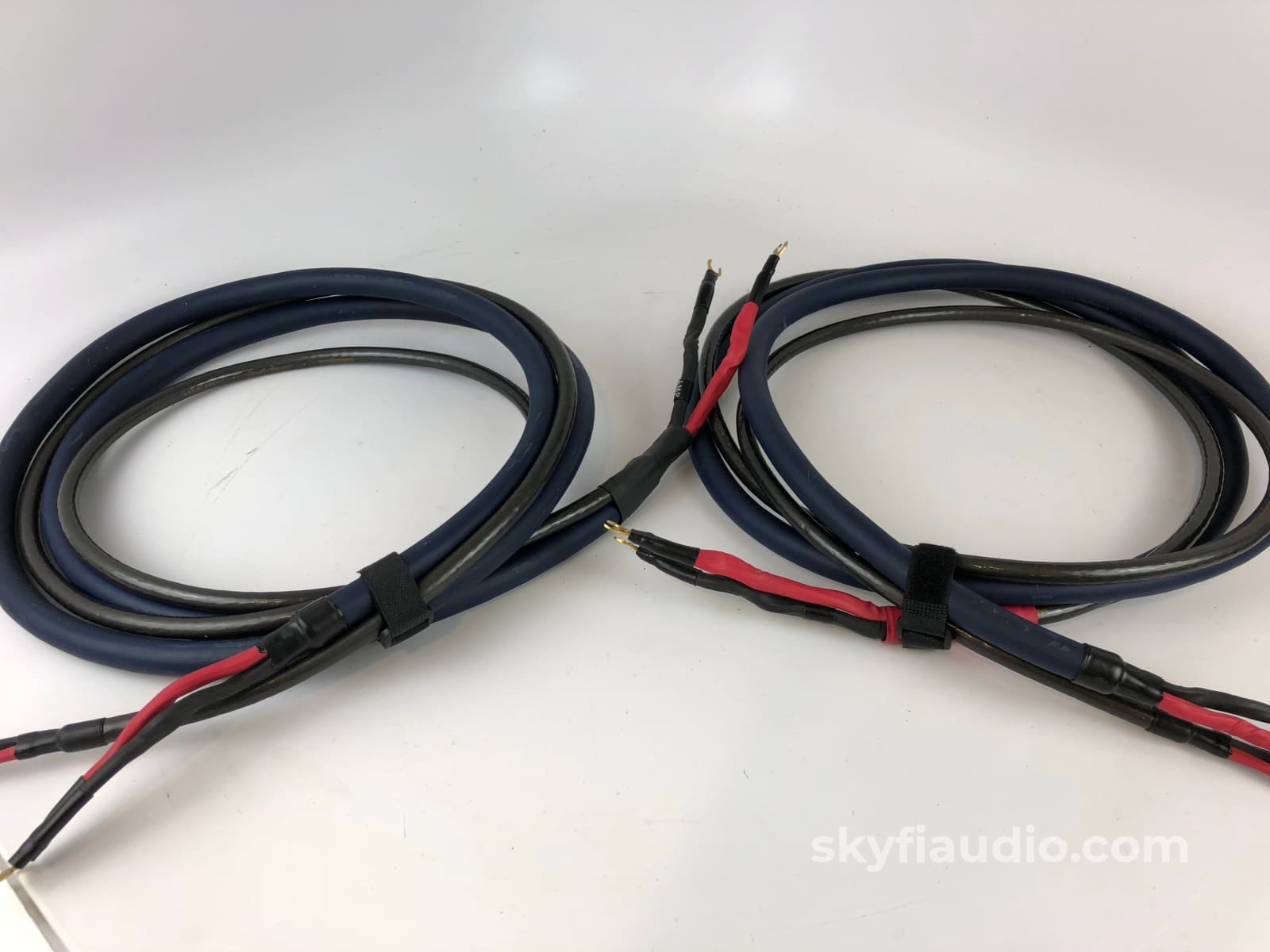 Audioquest Bi-Wire Sterling/Clear Hyperlitz Speaker Cable - 7 Pair Pure Silver Cables