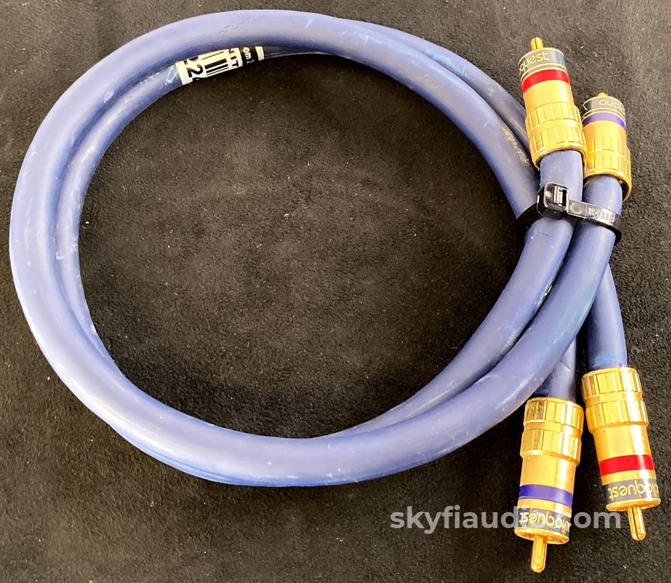 AudioQuest Lapis Hyperlitz RCA Audio Cables - 0.5M