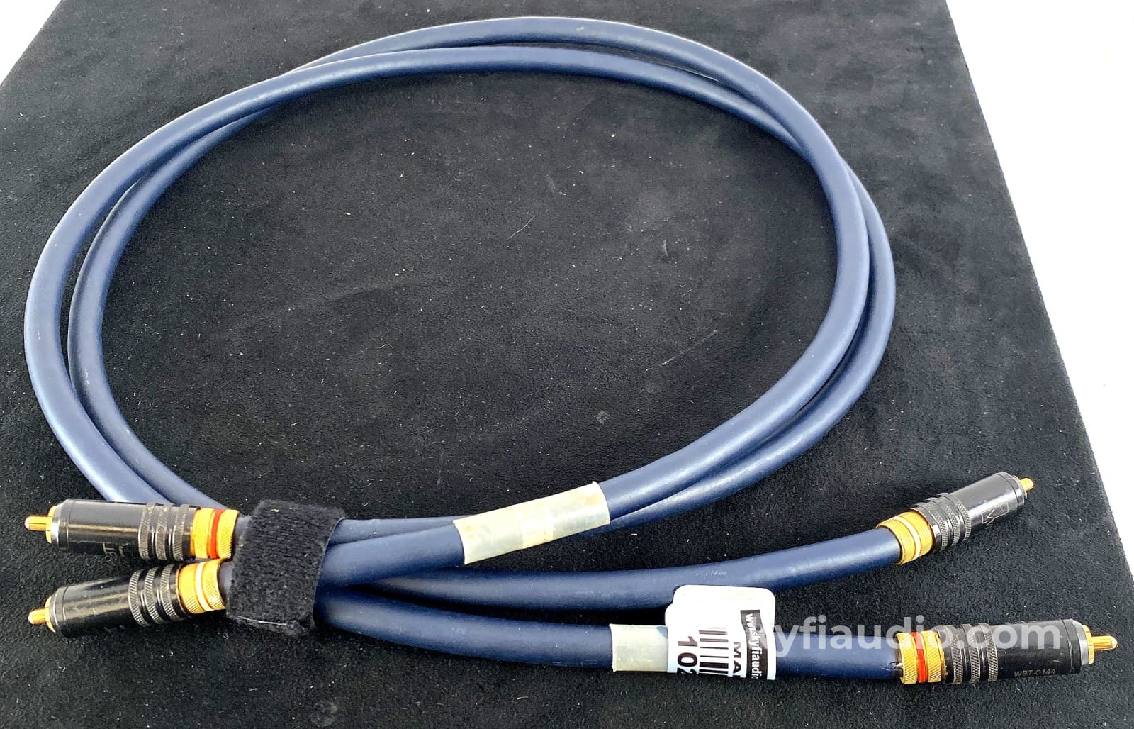 AudioQuest Lapis Hyperlitz RCA Audio Cables w/WBT Terminations - 1.5M