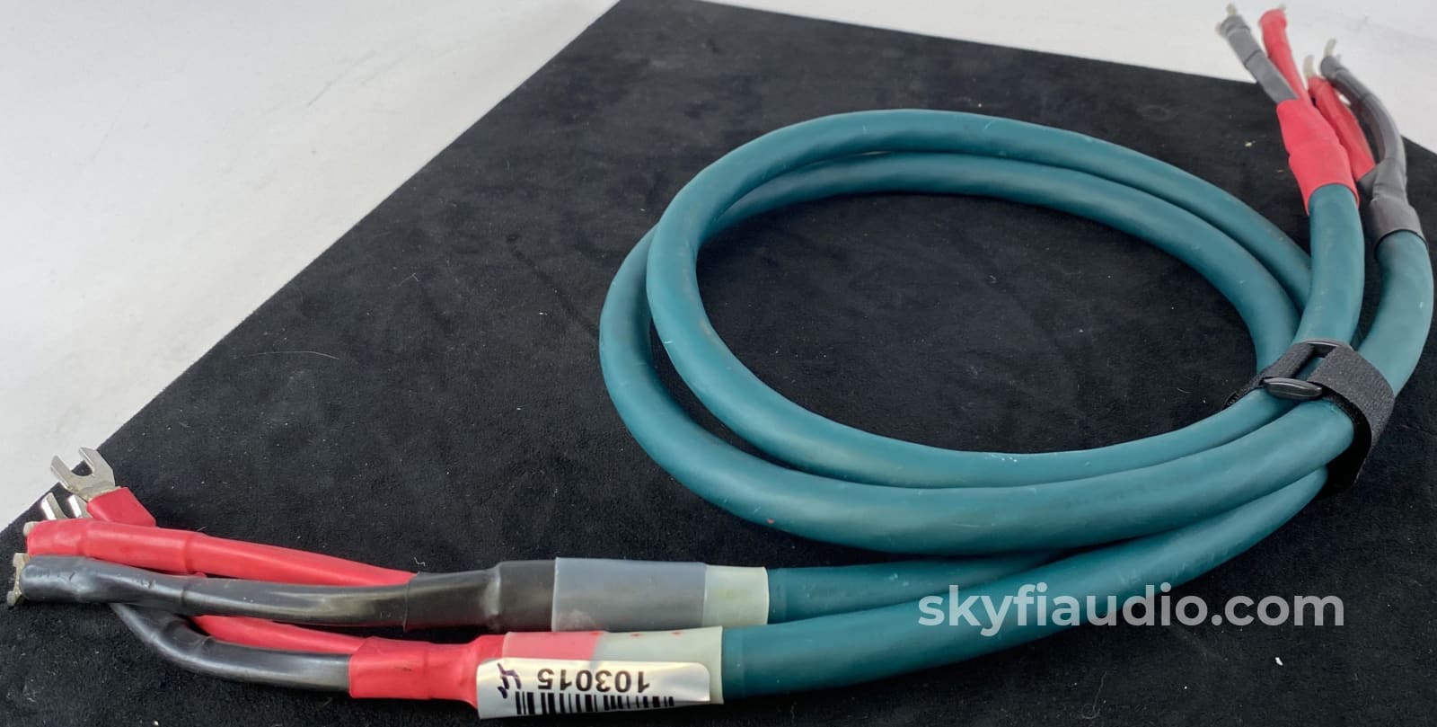 Audioquest Livewire Green Speaker Cables Cardas Spades 4 Feet