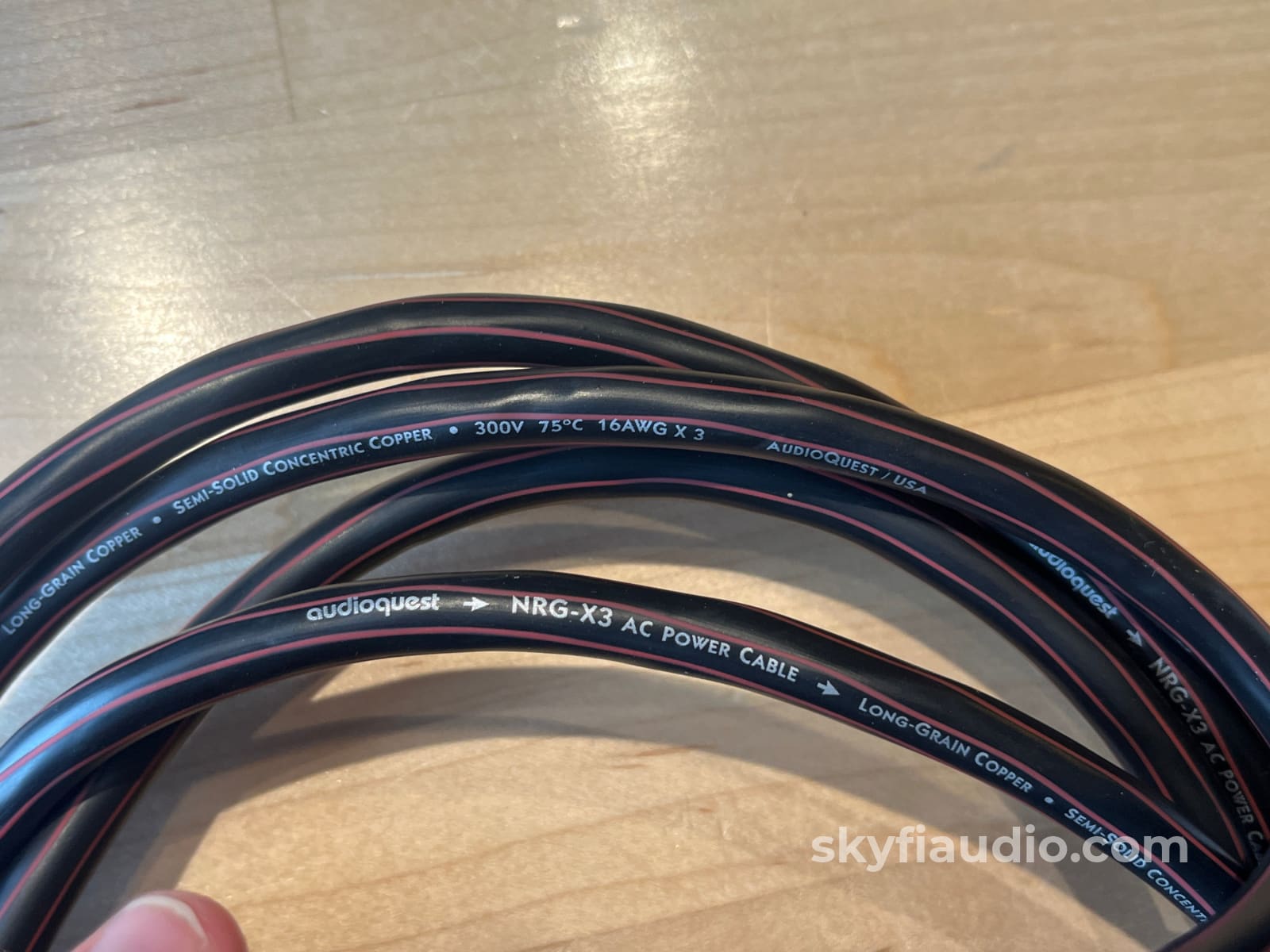 AudioQuest NRG-X3 Power Cable - 10ft Cables