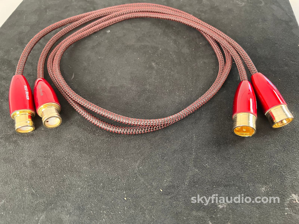 Audioquest Red River Xlr Audio Interconnects - 1 Meter Recftpkbzc4Fmdjzk
