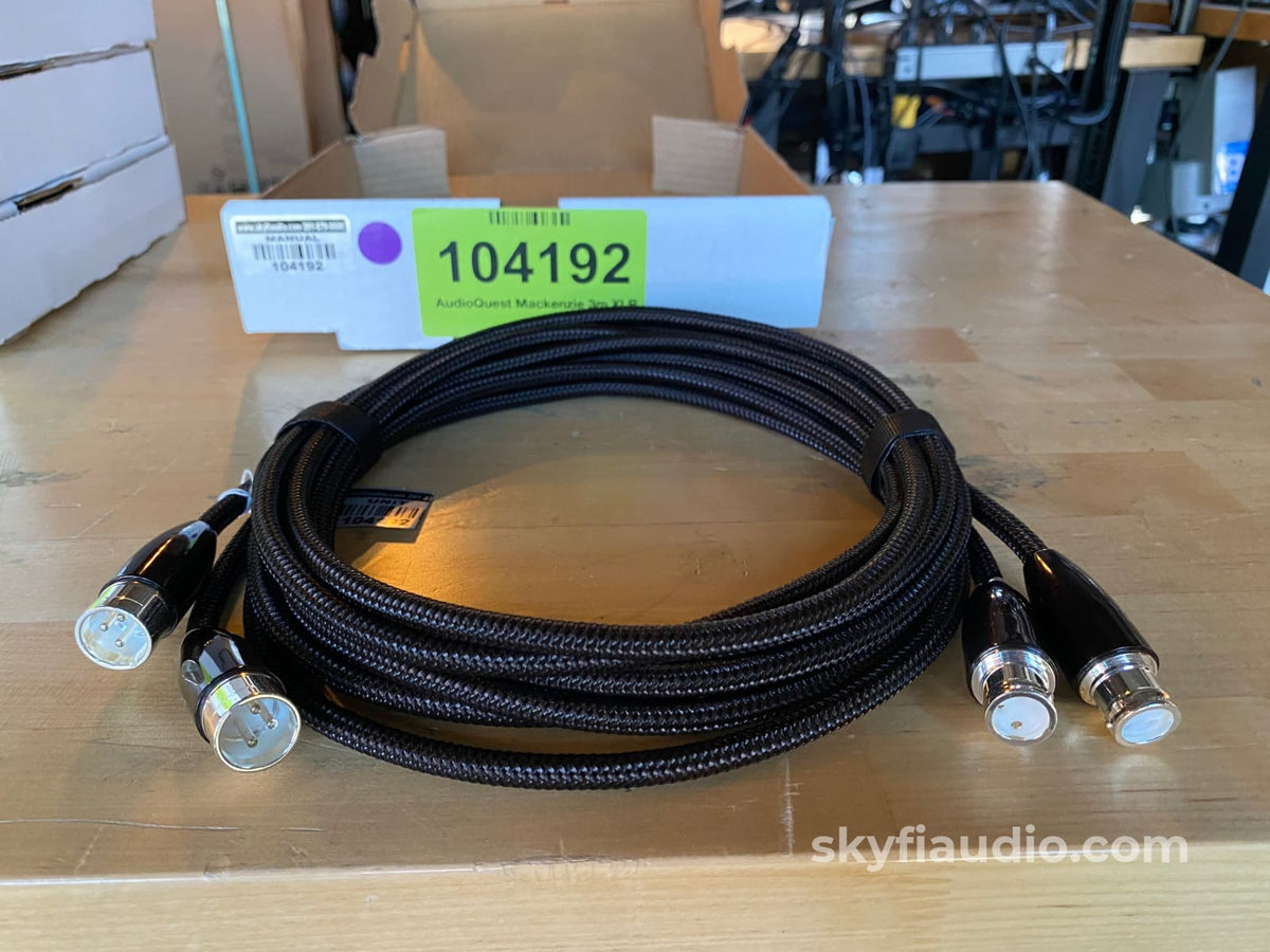 Audioquest River Series - Mackenzie Xlr Audio Cable 3 Meter Recftpkbzc4Fmdjzk