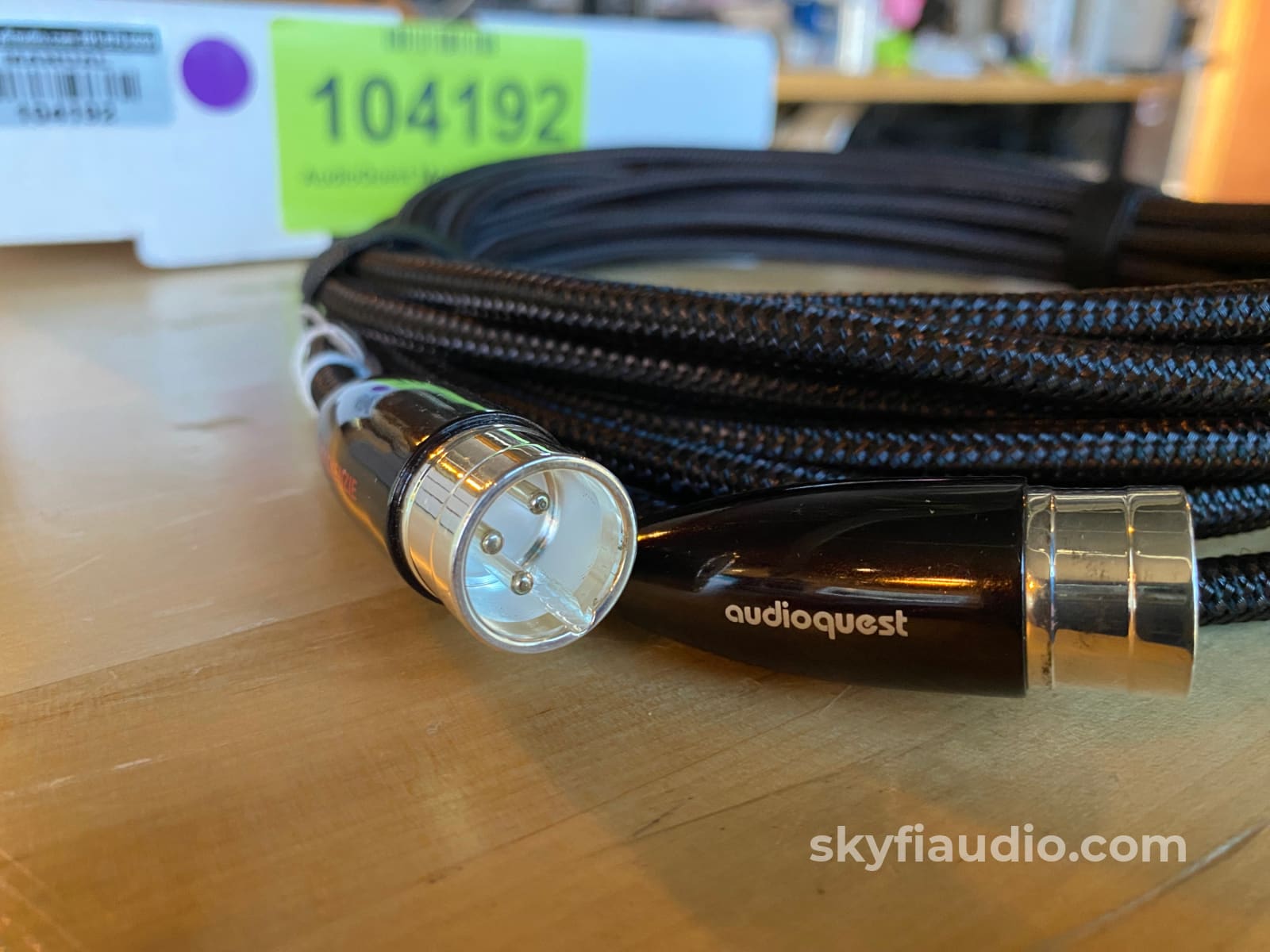 AudioQuest River Series Mackenzie XLR Audio Interconnects - 3 Meter