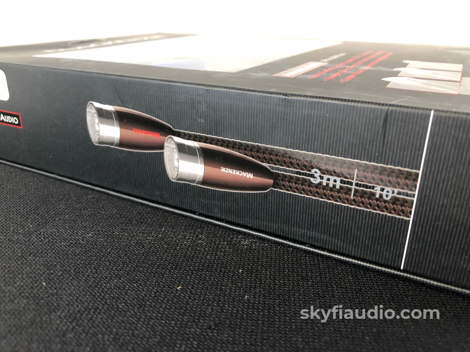 Audioquest River Series - Mackenzie Xlr Cable New In Box 3M Cables