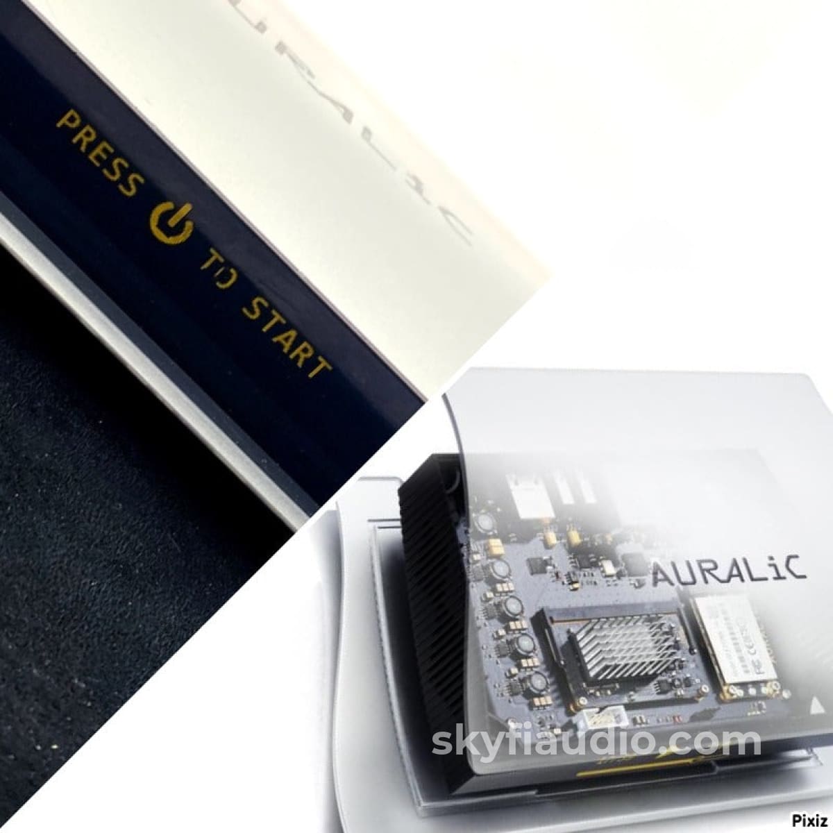 Auralic Aries Hi-Res Network Streamer And Dac Up To 32-Bit / 384 Khz Dsd256 Cd + Digital