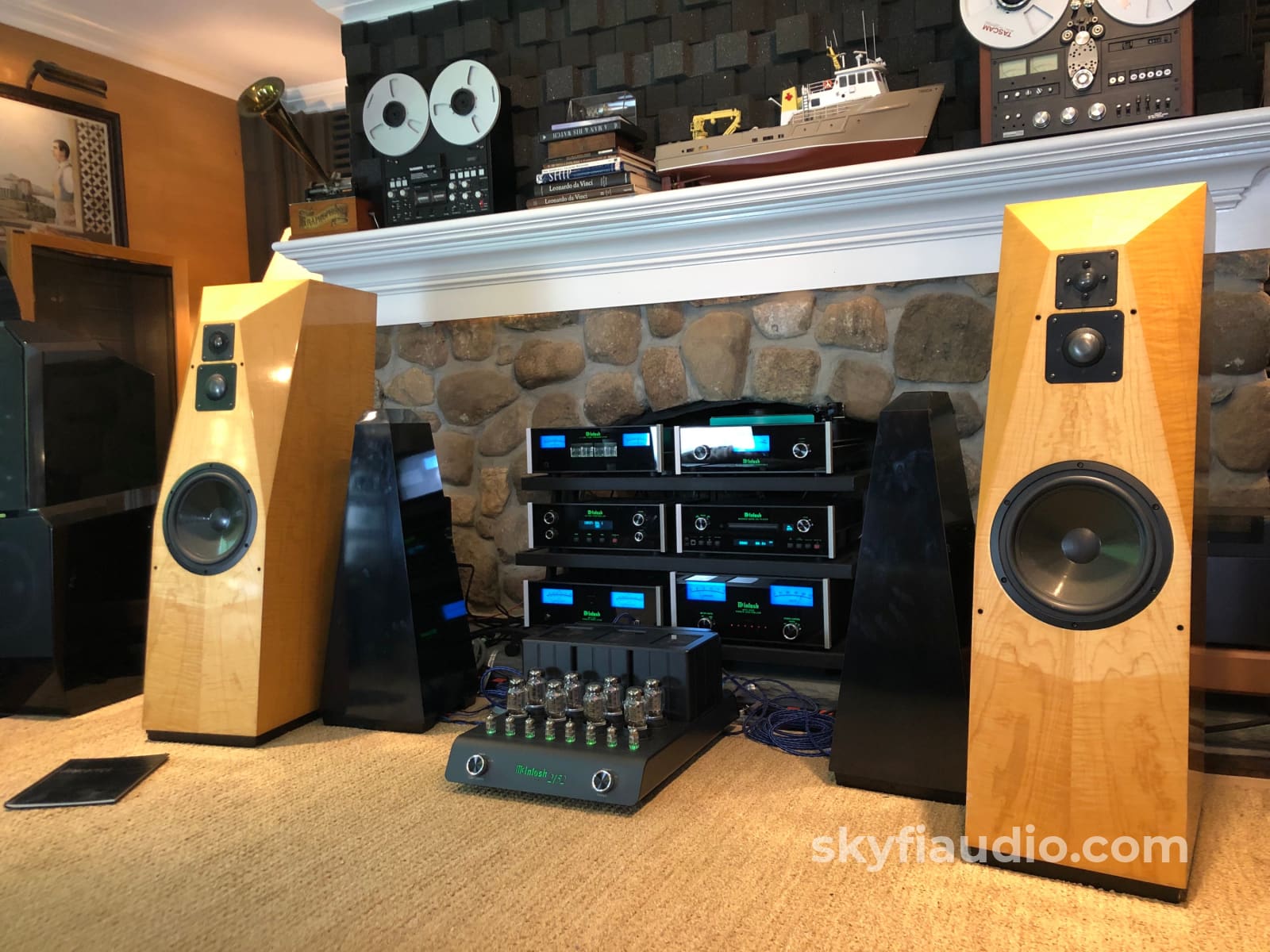 Avalon Ascent Mkii Flagship Speaker With External Crossovers Speakers