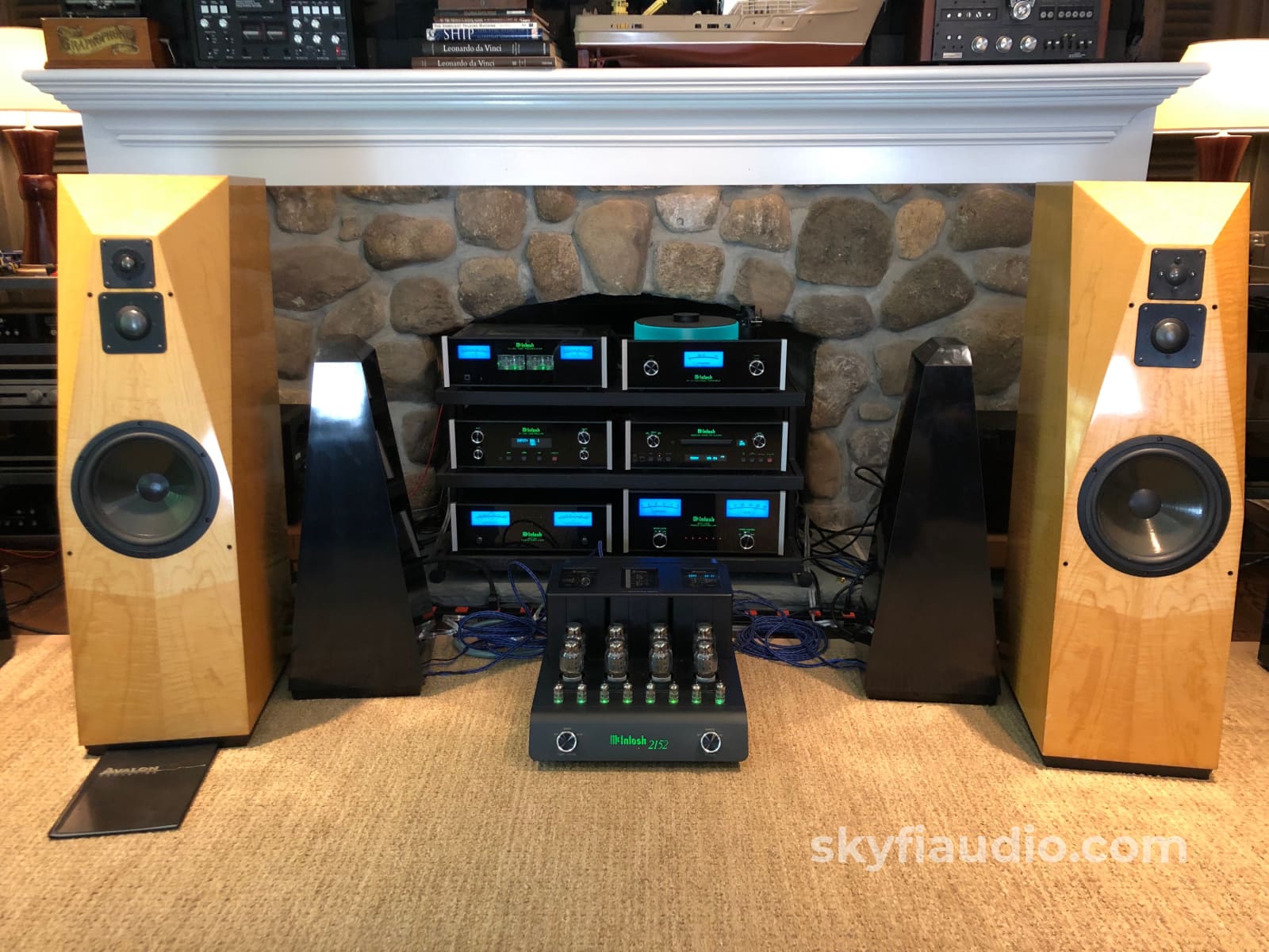 Avalon Ascent Mkii Flagship Speaker With External Crossovers Speakers