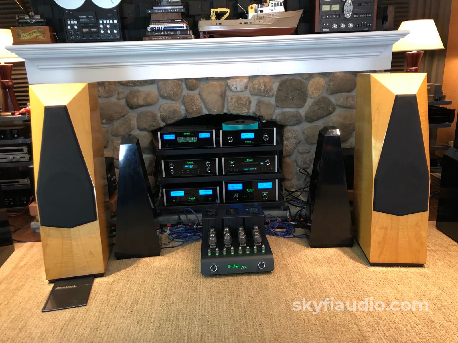 Avalon Ascent Mkii Flagship Speaker With External Crossovers Speakers