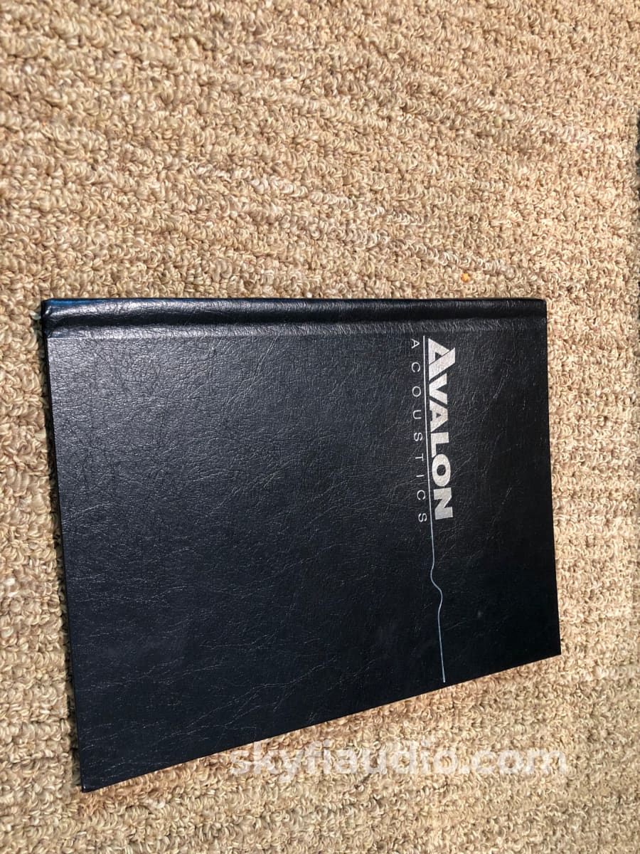 Avalon Ascent Mkii Flagship Speaker With External Crossovers Speakers